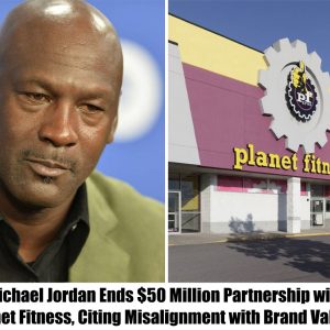 Breaking: Michael Jordan Ends $50 Million Partnership with Planet Fitness, Citing Misalignment with Brand Values.