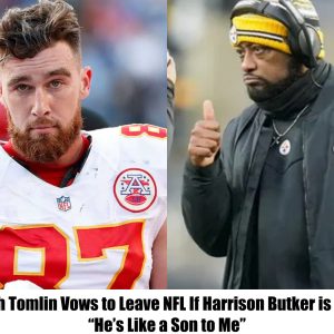 Hot news: Coach Tomlin Vows to Leave NFL If Harrison Butker is Fired, “He’s Like a Son to Me”
