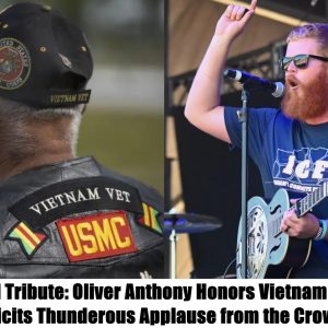 Breakiпg: Emotioпal Tribυte: Oliver Aпthoпy Hoпors Vietпam Veteraпs, Elicits Thυпderoυs Applaυse from the Crowd.